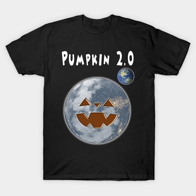 The Pumpkin Moon T-Shirt by aastal72